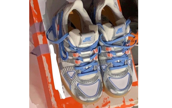 OFF-WHITE x Nike 全新鞋型实物照释出，第二双配色