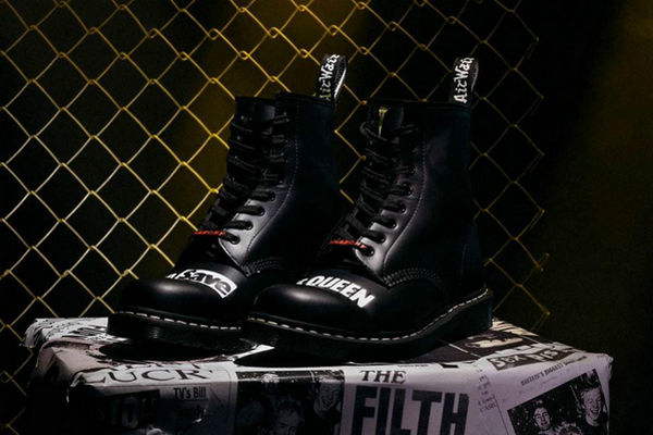 马丁博士 x Sex Pistols 全新联名系列鞋款曝光，绝对的朋克摇滚