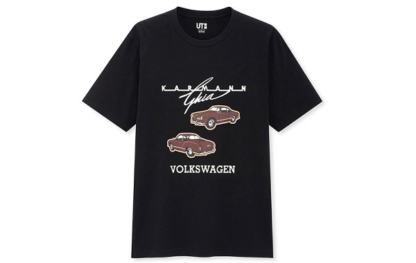 优衣库 UT 汽车品牌T恤系列发售，各种汽车图案！