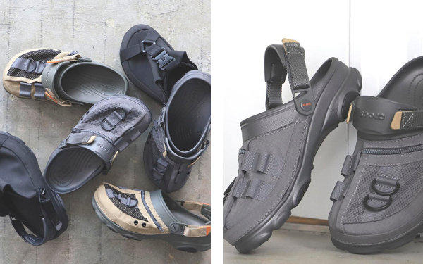 BEAMS x Crocs 联名凉鞋系列即将发售，浓厚军事风~
