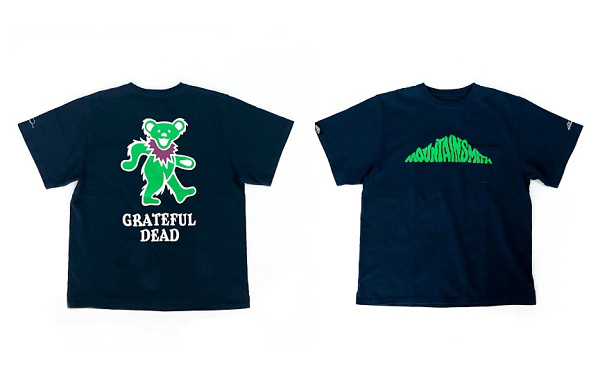 Grateful Dead x Mountain Smith 合作T恤系列发布~