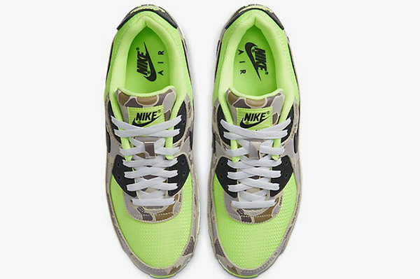 Air Max 90 荧光绿迷彩配色“Green Camo”鞋款即将登场