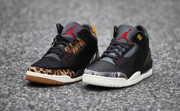Air Jordan 3“动物园”鞋款本周发售，细腻高级感