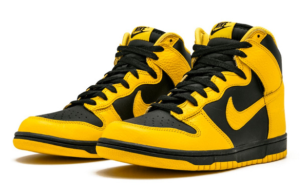 Nike Dunk High “黑黄”配色鞋款即将复刻，上脚霸气
