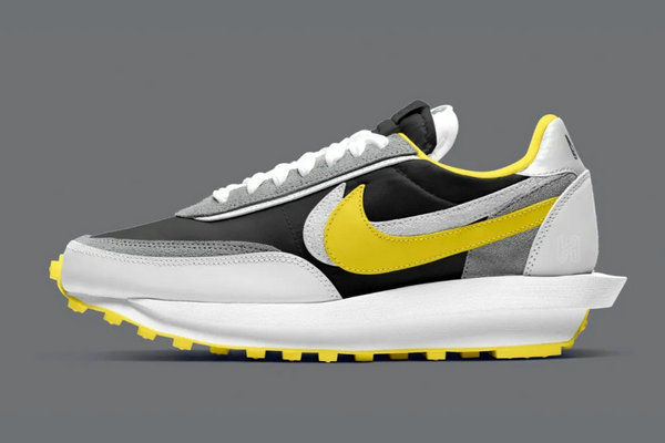 黑黄 sacai x Nike LDV WAFFLE 联名鞋款1.jpg