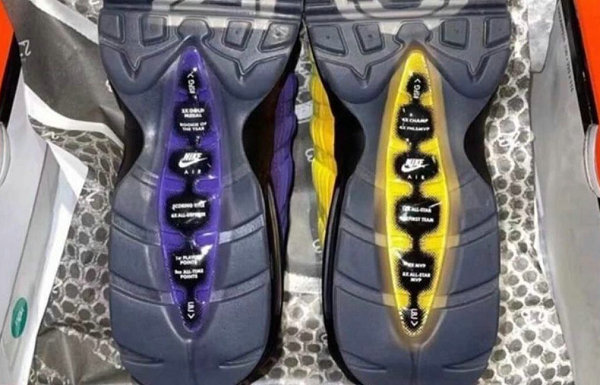 LeBron James x Air Max 95“Lakers”全新配色鞋款月底发售