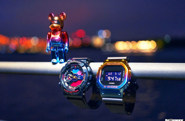 G-SHOCK“上海之夜”主题腕表及 Bearbrick 联名玩偶系列发布