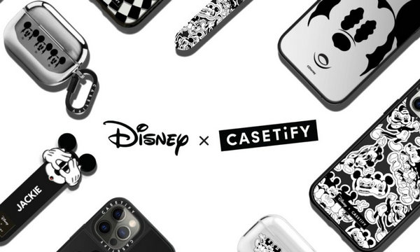 迪士尼 x CASETiFY 全新联名黑白米奇系列释公布