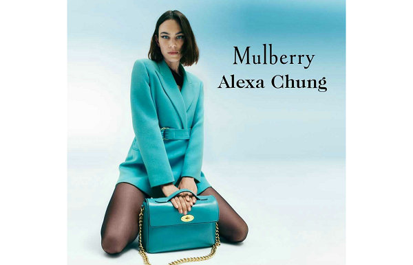 Mulberry 玛百莉 x Alexa Chung 全新联名包袋系列亮相