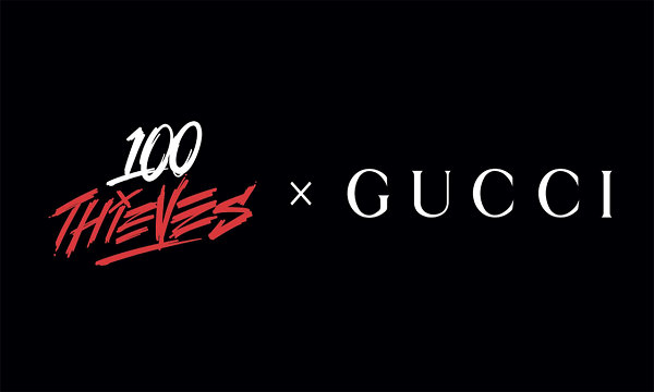 Gucci 古驰 x 100 Thieves 全新联乘预告发布