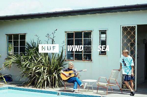 日潮 Wind And Sea x HUF 全新联名系列预告来袭