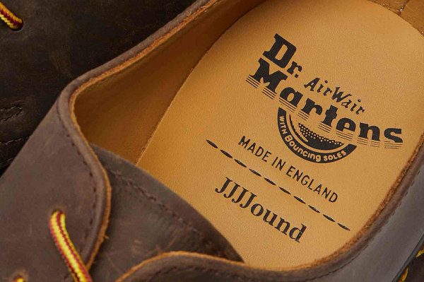JJJJound x 马汀博士联名英产 V18 鞋款系列月底开售