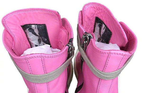 Rick Owens 2021 春夏 Ramones“Pop Pink”配色鞋款曝光