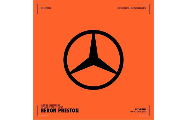 Heron Preston x 奔驰全新联名预告释出~