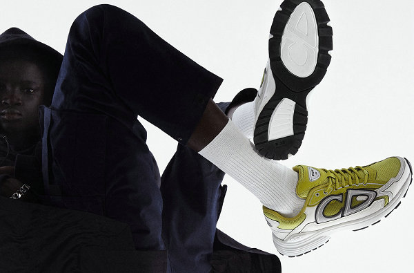 Dior 迪奥全新 B30 老爹鞋系列正式公布，优雅与动感