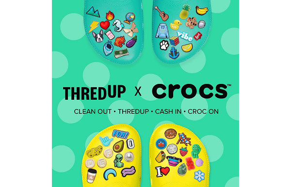 Crocs x thredUP 全新联名“清理”计划出炉，旧物二次新生