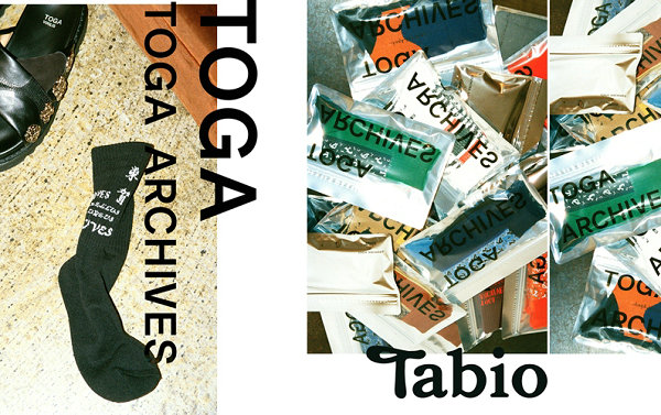 TOGA x Tabio 全新合作潮袜 2.0 系列即将来袭